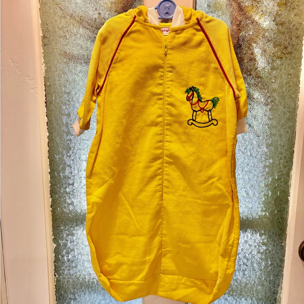 Piccolo infant sleep bag with Embroidered Rocking Horse NWOT. IYKYK!